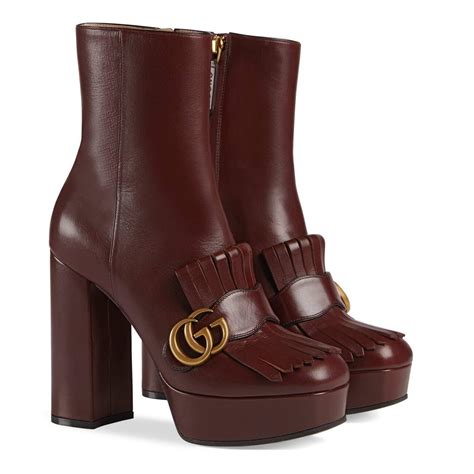 gucci web boots|gucci platform boots.